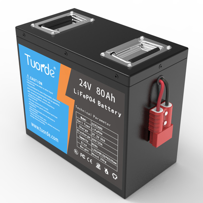 ISO9001 リチウムイオン LiFePo4 バッテリー 24V 80Ah AGV RGV ロボット電源