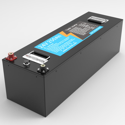 5000 サイクル カスタム リチウム バッテリー パック CE Un38.3 LiFePO4 24V 250ah