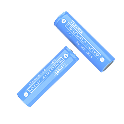 信頼性の高いリチウムイオン 18650 再充電電池 4000mAh 2C 完全保護