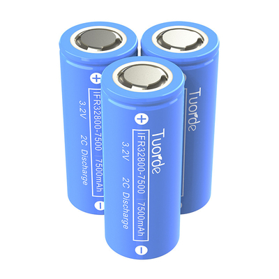3.2V 7500mAh リチウムイオン電池セル IFR 32800 2C 放電
