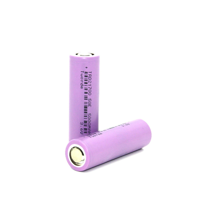 3.7V 5000mAh リチャージ可能なリチウムイオンセル, 21mm * 70mm リチウム鉄電池 2C 放電