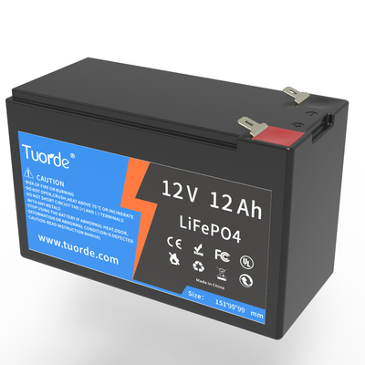 12V 12Ah リチウムイオンディープサイクルバッテリー